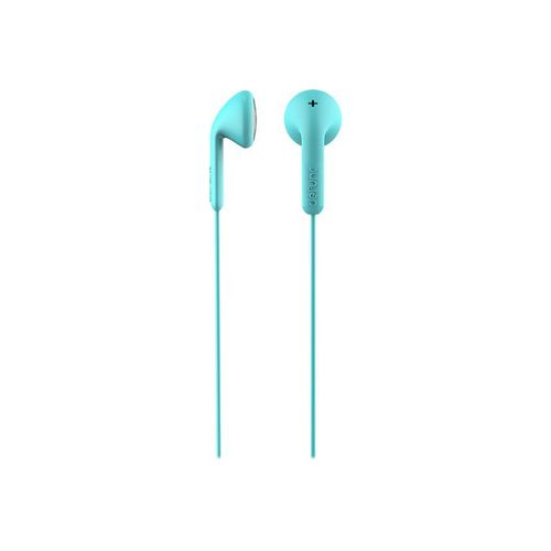 Defunc Go Talk - Écouteurs avec micro - embout auriculaire - filaire - jack 3,5mm - bleu