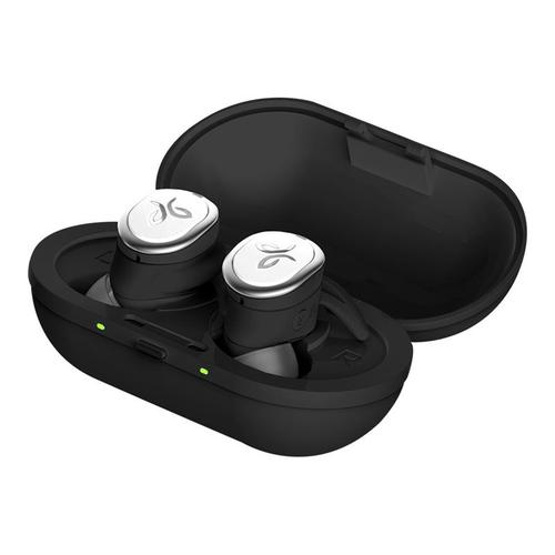 Jaybird RUN - Écouteurs sans fil avec micro - intra-auriculaire - Bluetooth - isolation acoustique - blanc/liège