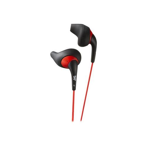 JVC HA-EN10 Gumy Sport - Écouteurs - intra-auriculaire - filaire - jack 3,5mm - rouge