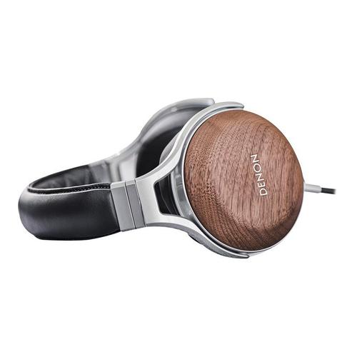 Denon AH-D7200 - Écouteurs - circum-aural - filaire - jack 3,5mm - noir, bois