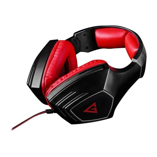 MODECOM VOLCANO MC-831 Rage - Micro-casque - circum-aural - filaire - rouge