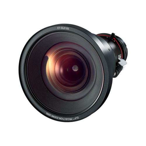 Objectif Panasonic ET DLE105 - Fonction Zoom - 14.7 mm - 19.7 mm - f/1.85-2.35 - pour PT-RCQ10, RCQ80, RW620, RX110, RZ120, RZ690, RZ770, RZ790, RZ870, RZ890, RZ970, RZ990