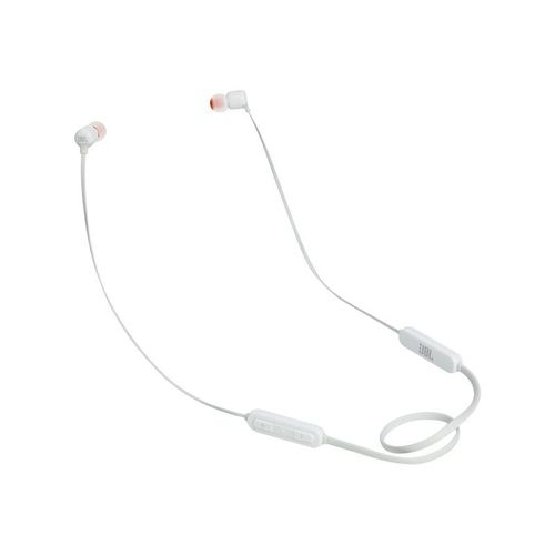 JBL TUNE 110BT - Écouteurs avec micro - intra-auriculaire - Bluetooth - sans fil - blanc