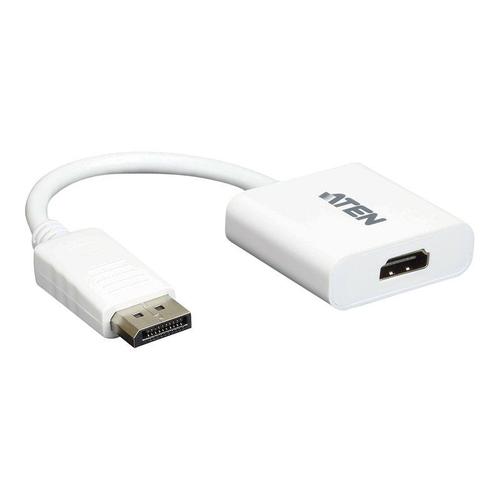 ATEN VC985 - Adaptateur vidéo - DisplayPort mâle pour HDMI femelle - 18 cm - blanc - pour ATEN VP2730; VanCryst VB905