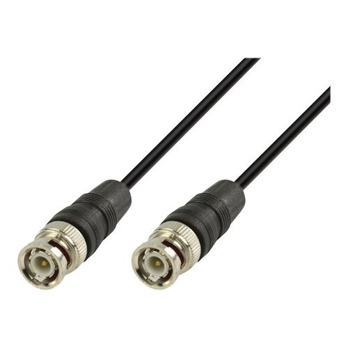 Valueline - Câble vidéo - BNC mâle pour BNC mâle - 2 m - noir