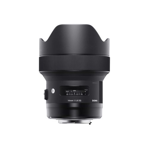 Objectif Sigma Art - Fonction Grand angle - 14 mm - f/1.8 DG HSM - Canon EF