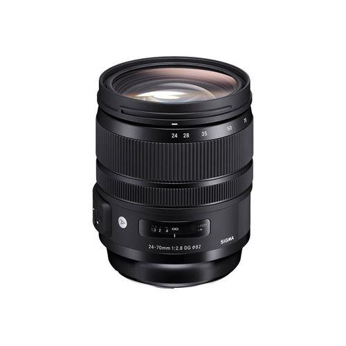 Objectif Sigma Art - Fonction Zoom - 24 mm - 70 mm - f/2.8 DG OS HSM - Canon EF