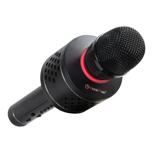 Technaxx MusicMan Karaoke Microphone PRO BT-X35 - Microphone - noir