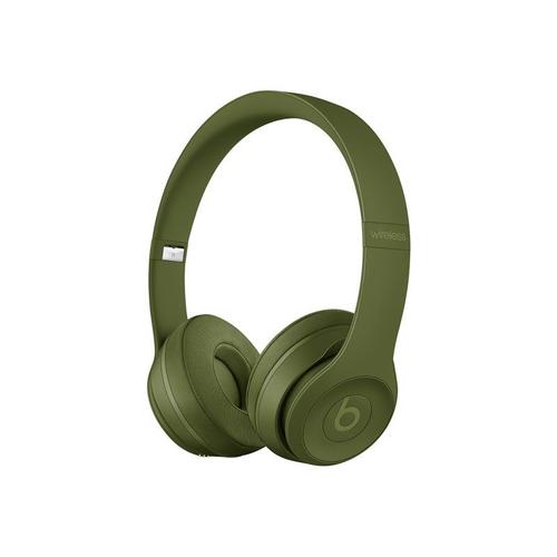 Beats Solo3 - Collection Quartier - écouteurs avec micro - sur-oreille - Bluetooth - sans fil - isolation acoustique - vert gazon