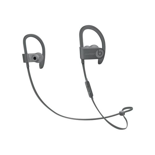 Beats Powerbeats3 Neighbourhood Collection - Écouteurs avec micro - intra-auriculaire - montage sur l'oreille - Bluetooth - sans fil - isolation acoustique - Gris asphalte