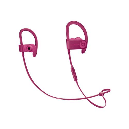 Beats Powerbeats3 Neighbourhood Collection - Écouteurs avec micro - intra-auriculaire - montage sur l'oreille - Bluetooth - sans fil - isolation acoustique - rouge brique