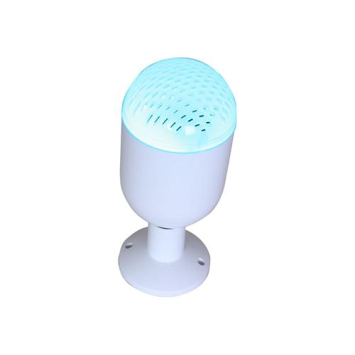 Ibiza Light LED-SOUND - Enceinte sans fil Bluetooth - Blanc