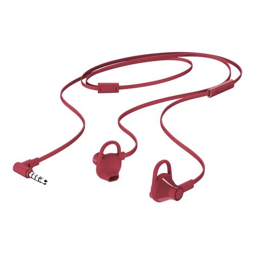 HP 150 - Micro-casque - embout auriculaire - filaire - rouge impératrice - pour Pavilion 24, 27, 570, 590, 595, TP01