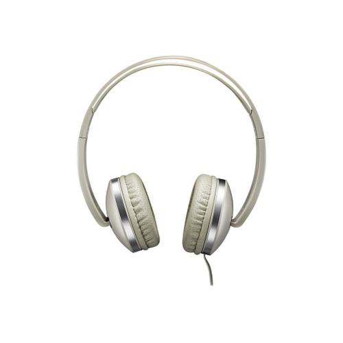 Canyon CNS-CHP4BE - Écouteurs avec micro - circum-aural - filaire - jack 3,5mm - beige