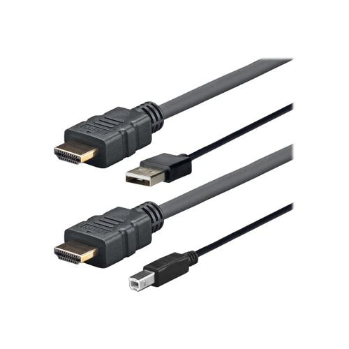 VivoLink Pro - Câble HDMI - USB, HDMI mâle pour USB type B, HDMI mâle - 2 m - support 4K