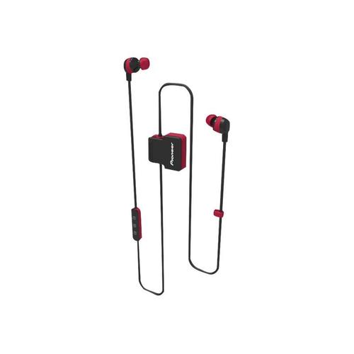 Pioneer ClipWear Active SE-CL5BT - Écouteurs avec micro - intra-auriculaire - Bluetooth - sans fil - rouge