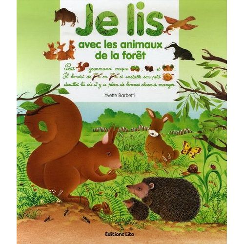 Je Lis Avec Les Animaux De La Forêt