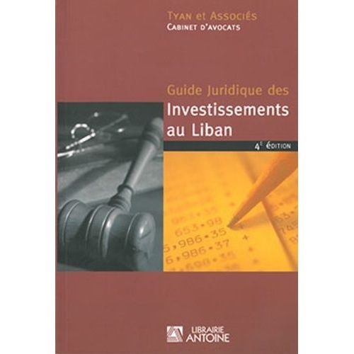 Guide Juridique Des Investissements Au Liban