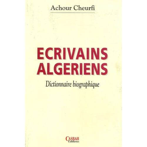 Ecrivains Algériens
