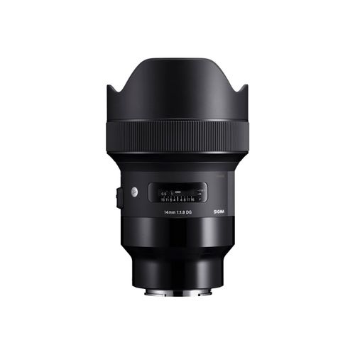 Objectif Sigma Art - Fonction Grand angle - 14 mm - f/1.8 DG HSM - Sony E-mount - pour Sony Cinema Line; a VLOGCAM; a1; a6700; a7 IV; a7C; a7C II; a7CR; a7R V; a7s III; a9 III