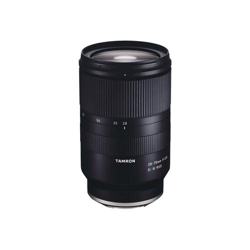 Objectif Tamron A036 - Fonction Zoom - 28 mm - 75 mm - f/2.8 DI III RXD - Sony E-mount - pour Sony Cinema Line; a VLOGCAM; a1; a6700; a7 IV; a7C; a7C II; a7CR; a7R V; a7s III; a9 III