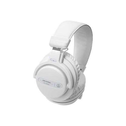 Audio-Technica ATH PRO5X - Écouteurs - circum-aural - filaire - jack 3,5mm - blanc