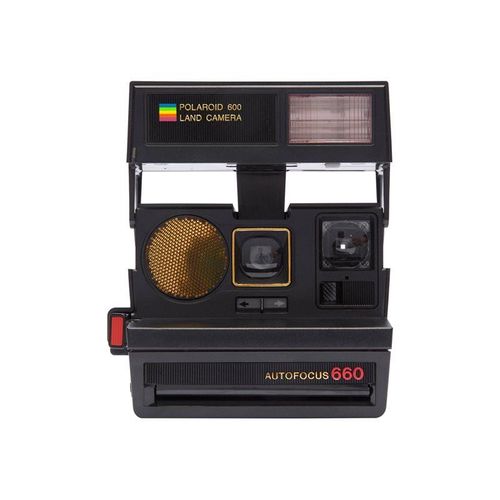 Appareil photo Instantané Polaroid Originals Sun 660 Autofocus objectif : 116 mm - 600-type noir - reconditionné