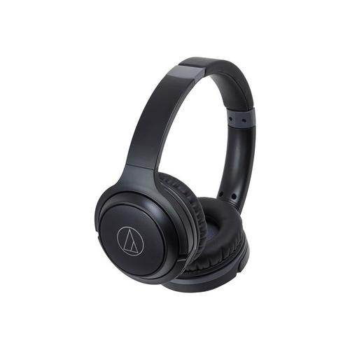 Audio-Technica ATH S200BT - Écouteurs avec micro - circum-aural - Bluetooth - sans fil - noir