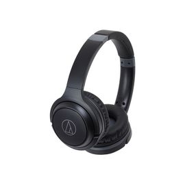 Audio-Technica ATH S200BT - Écouteurs avec micro - circum-aural - Bluetooth - sans fil - noir