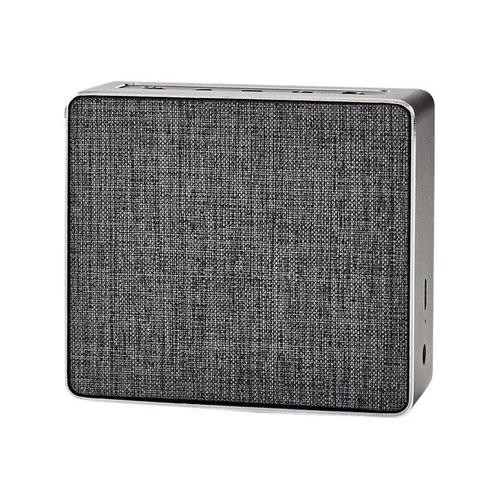 Nedis - Enceinte sans fil Bluetooth - Gris