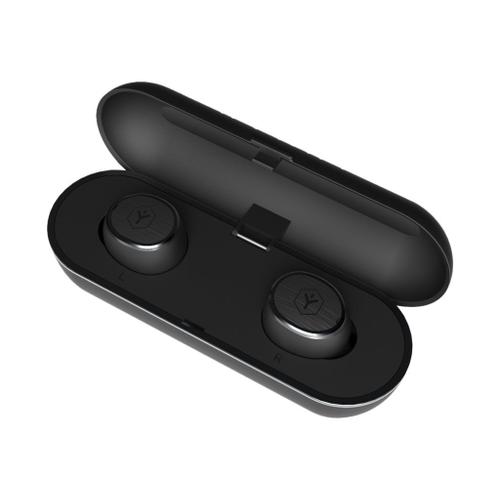 Ryght DUO - Écouteurs sans fil avec micro - intra-auriculaire - Bluetooth - noir