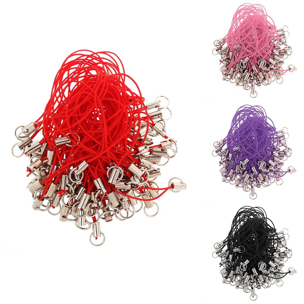 100 sangles de tlphone portable cordes saut anneau fin mai...