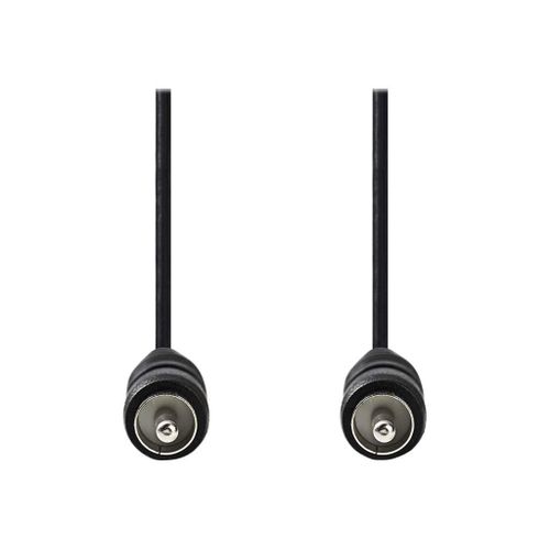 Nedis - Câble audio - audio numérique - RCA mâle pour RCA mâle - 1 m - noir - rond