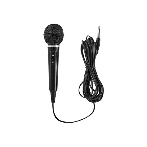 Nedis MPWD01BK - Microphone filaire - noir
