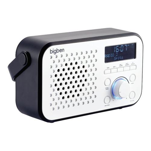 BigBen TR24DAB - Radio portative DAB - blanc