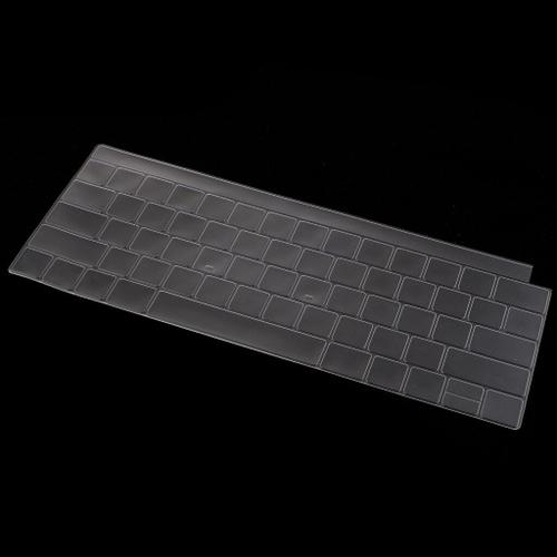 Mince clair protège clavier en polyuréthane thermoplastique peau tactile barre protecteur pour Apple Macbook 13 pouces, Version américaine