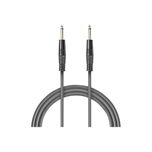 Nedis OnStage series - Câble audio - jack mono mâle pour jack mono mâle - 5 m - gris foncé