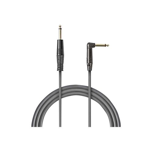 Nedis OnStage series - Câble audio - jack mono mâle pour jack mono mâle incliné - 3 m - gris foncé