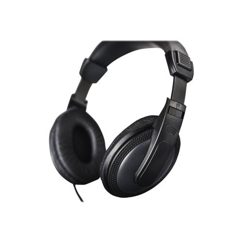 Hama Essential Line "Basic4TV" - Micro-casque - circum-aural - filaire - jack 3,5mm - noir