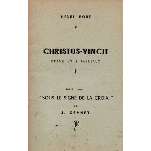 Christus Vincit