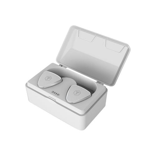 Ryght KOLMIO - Écouteurs sans fil avec micro - intra-auriculaire - Bluetooth - blanc