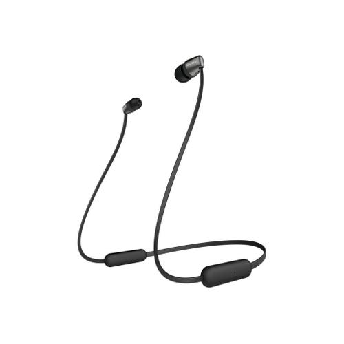 Sony WI-C310 - Écouteurs avec micro - intra-auriculaire - Bluetooth - sans fil - noir