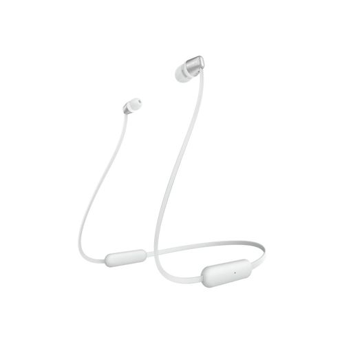 Sony WI-C310 - Écouteurs avec micro - intra-auriculaire - Bluetooth - sans fil - blanc