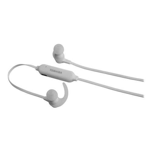 Toshiba RZE-BT31E - Écouteurs avec micro - intra-auriculaire - Bluetooth - sans fil - blanc