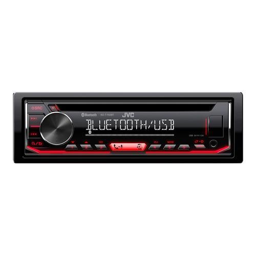 JVC KD-T702BT - Automobile - récepteur CD - intégrée dans le tableau de bord - DIN unique - 50 Watts x 4