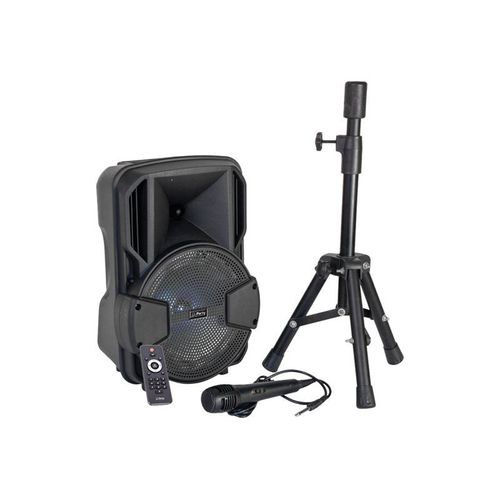 Party Light & Sound PARTY-MOBILE8-SET - Enceinte sans fil Bluetooth - Noir