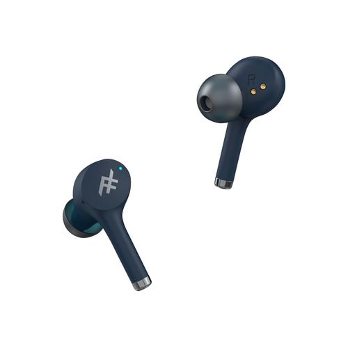 ifrogz AirTime Pro - Écouteurs sans fil avec micro - intra-auriculaire - Bluetooth - bleu
