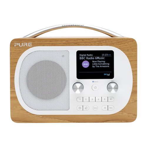Pure Evoke H4 - Radio portative DAB - 10 Watt - chêne