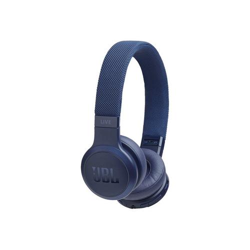 JBL LIVE 400BT - Écouteurs avec micro - sur-oreille - Bluetooth - sans fil  - bleu
