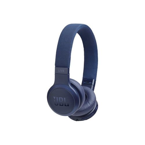JBL LIVE 400BT - Écouteurs avec micro - sur-oreille - Bluetooth - sans fil - bleu